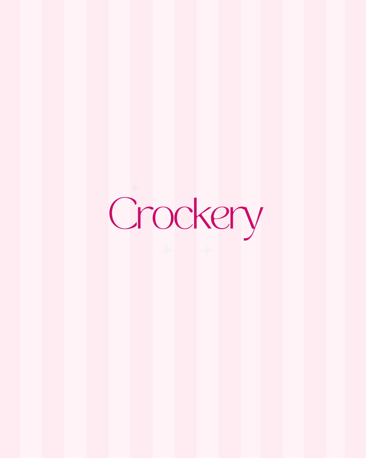 Crockery